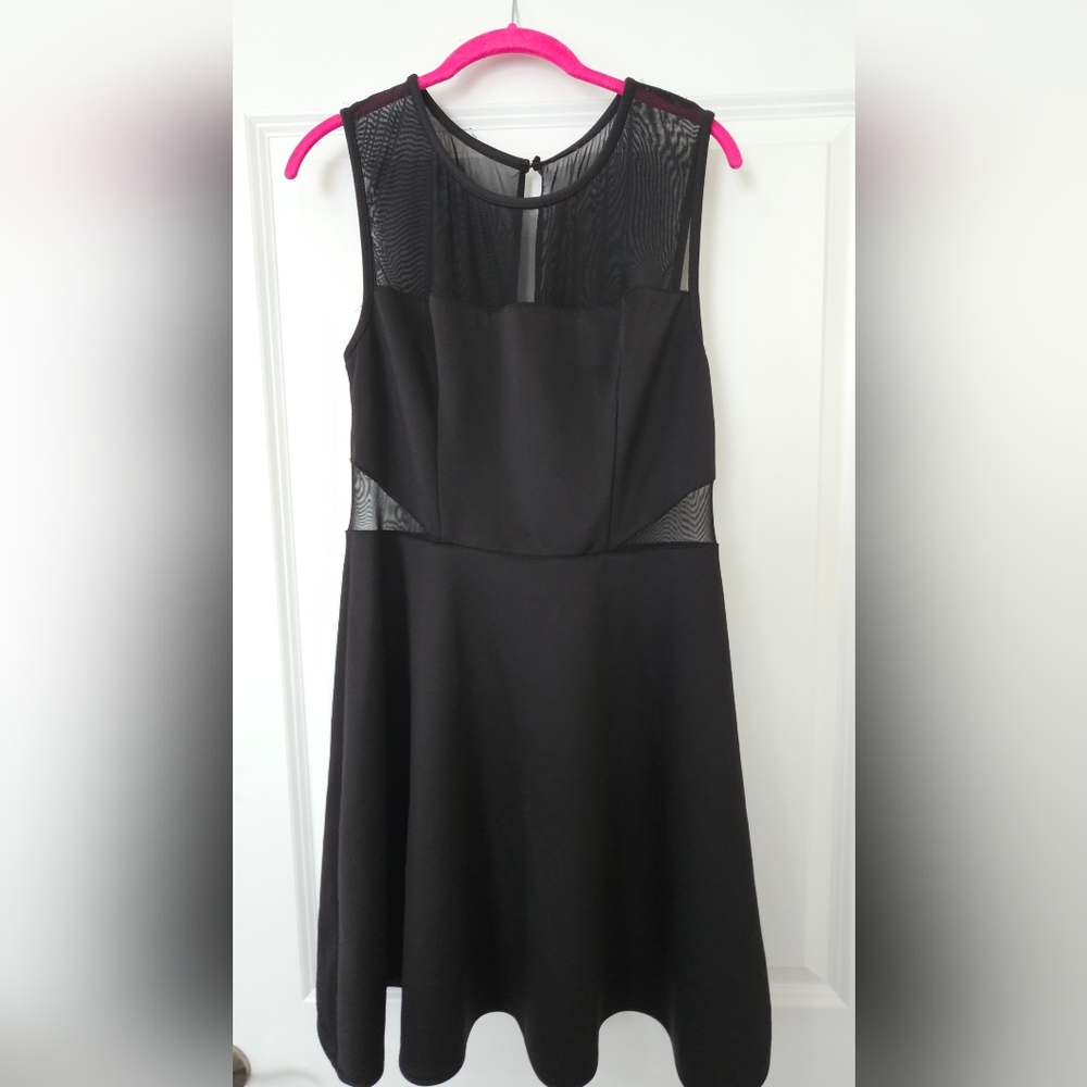 Bisou Bisou Michele Bohbot Black Dress women’s size 12